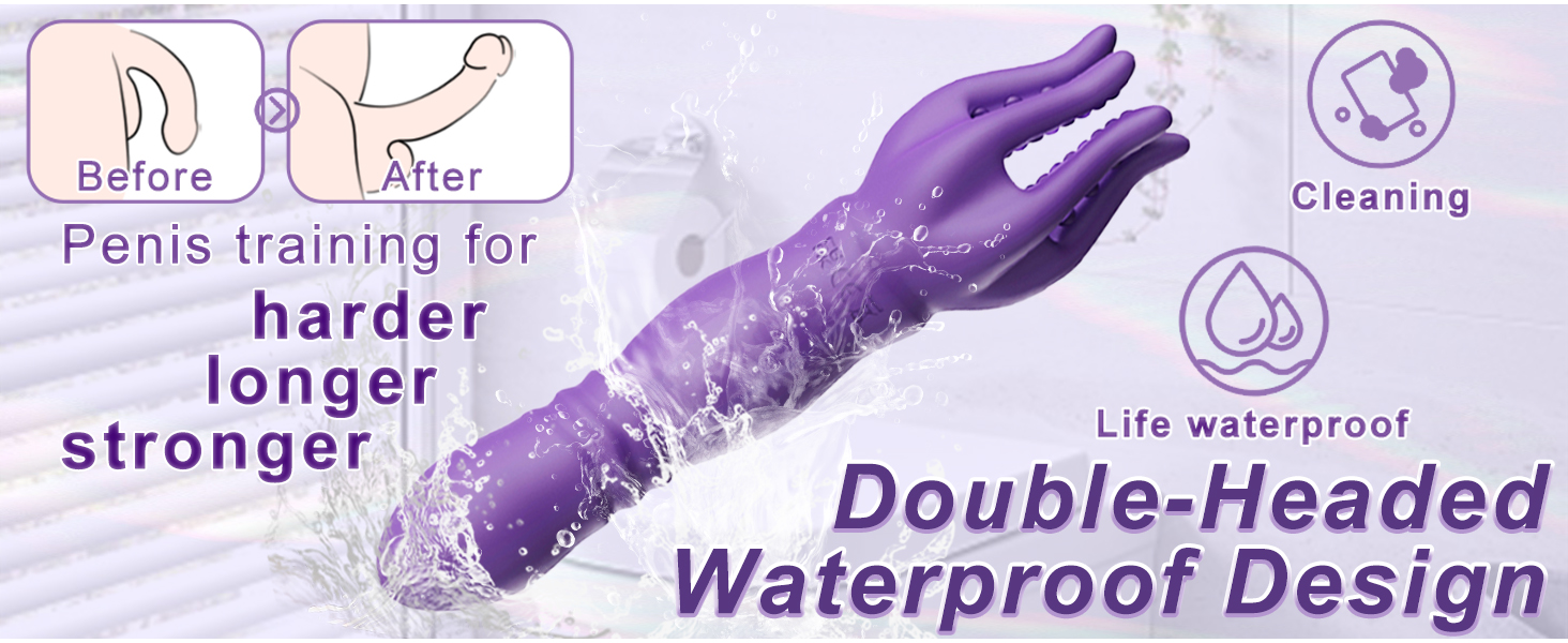 Вібраційний анальний дildo 2-в-1 з 9 режимів вібрації та стимулятором для чоловічих та жіночих статевих органів