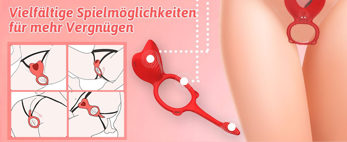 Набір вібраторів для жінок ZWFUN 3-в-1 з пультом дистанційного керування: анальні вібратори, стимулятори клітора, Dildo для G-точки. 10 режимів, анальні плагіни.