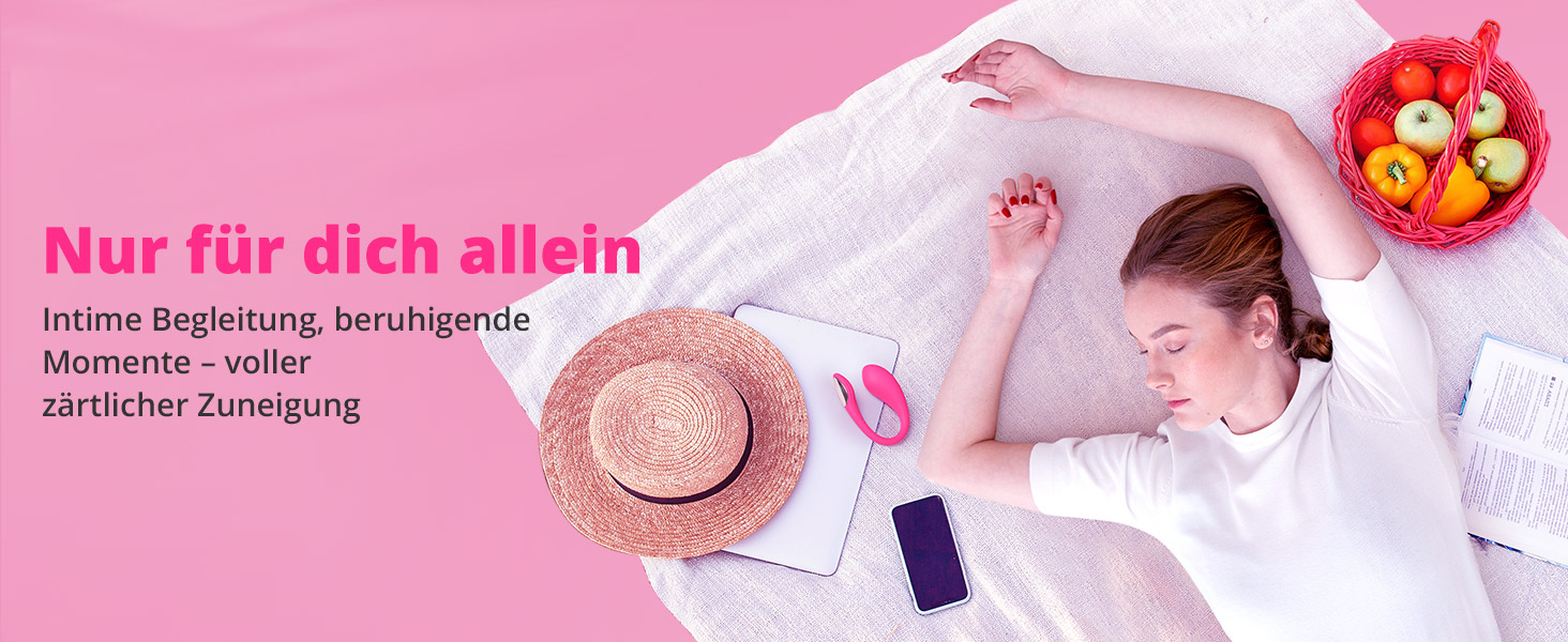 LOVENSE Lush Mini - міні-вібратор з дистанційним керуванням, 10000+ режимів, водонепроникний, для соло та парних ігор, ідеальний у подорожах