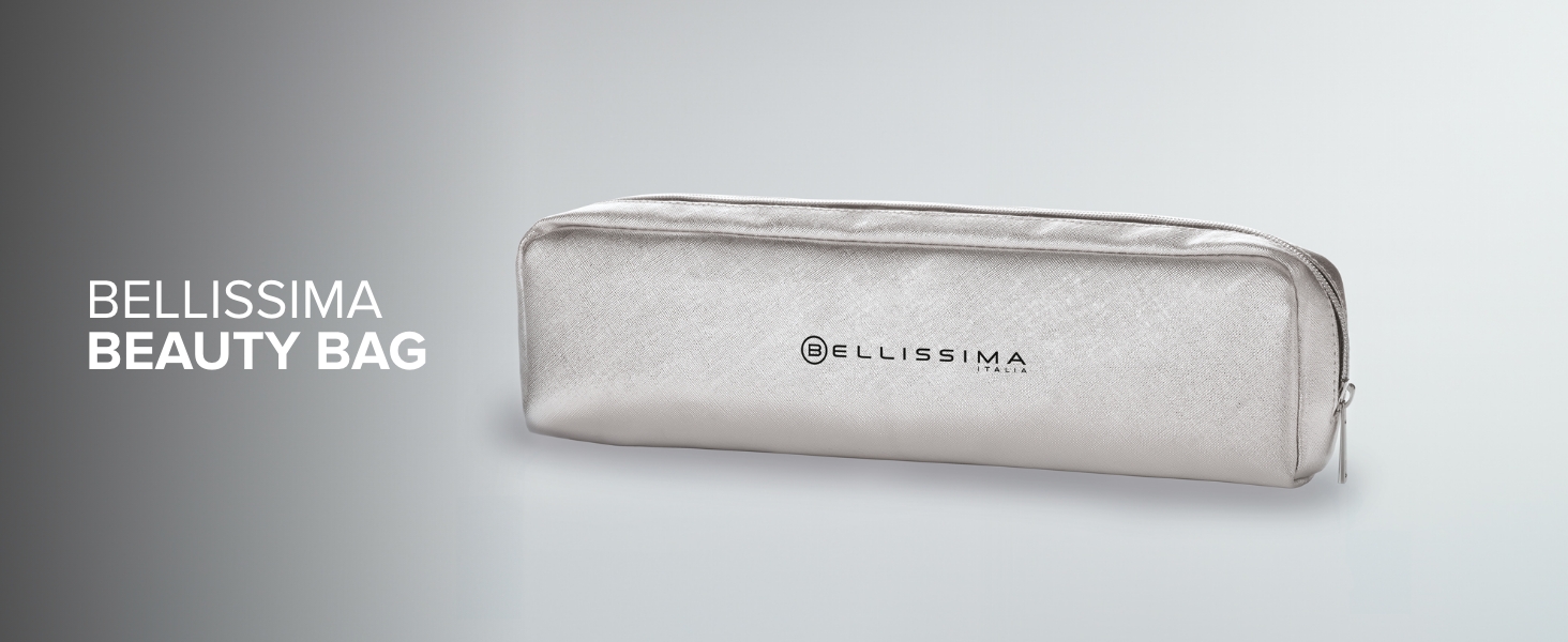 Парова випрямляч для волосся Bellissima Steam Elixir з керамічним покриттям та аргановою олією, 4 режими температури, з захисним килимком та сумкою