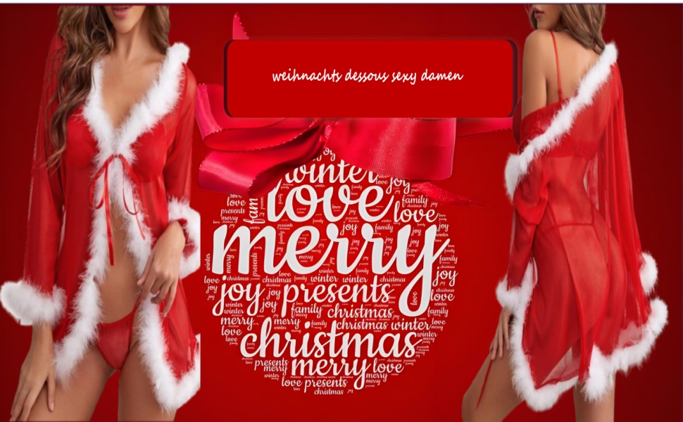 Жіноча святкова білизна: боді, піжама, babydoll, нічна сорочка. Ідеально на День святого Валентина та Різдво. Однорозмірний комплект