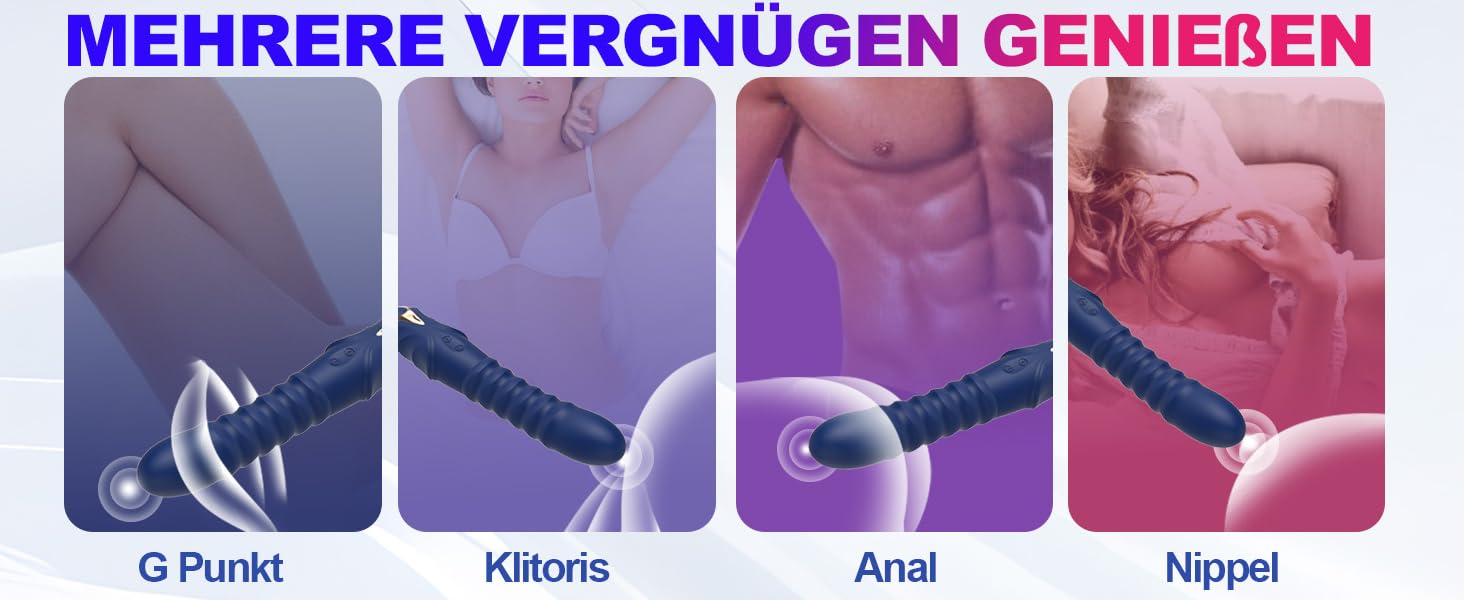 Вібратор для жінок Leiser – 2-в-1 вібратор-дилдo з 10 режимів вібрації та 3 режимами імпульсу, гнучкий наконечник для стимуляції G-точки та клітора, м'який силікон, перезаряджається, дискретна упаковка