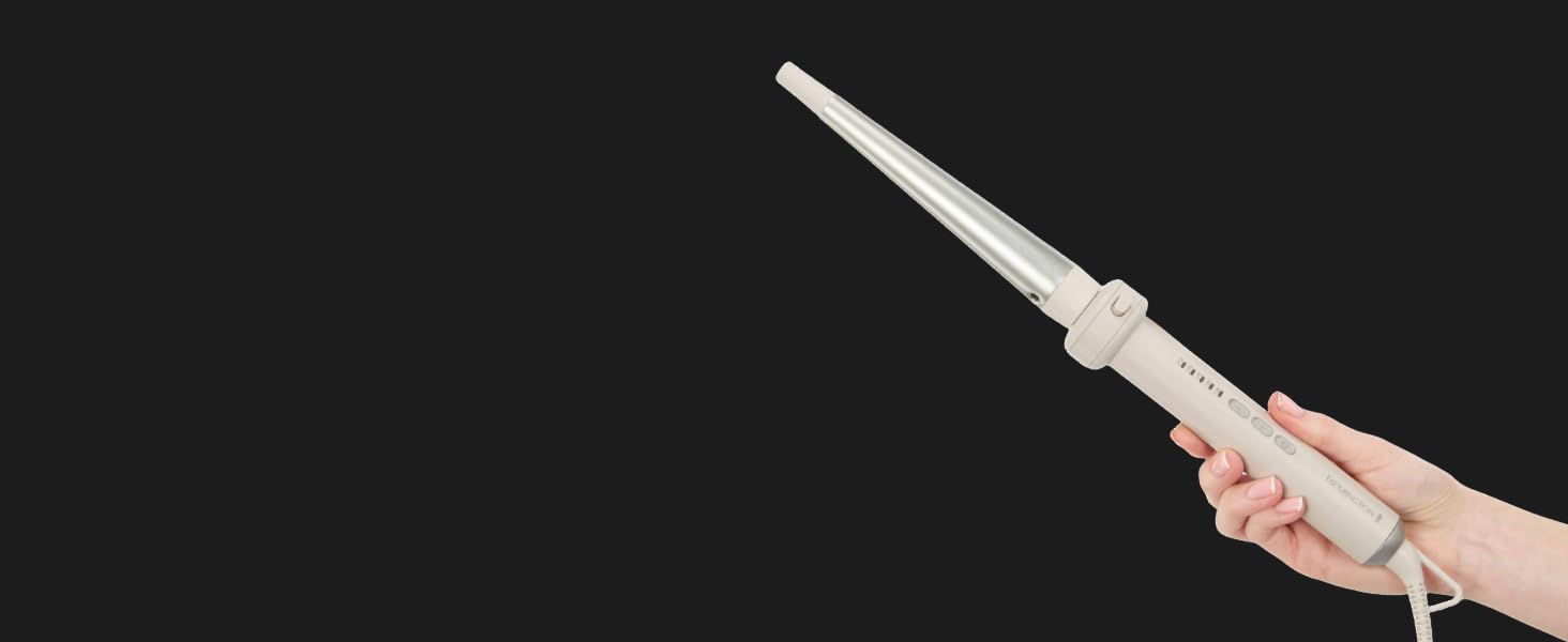 Мультистайлер для волосся 5в1 Remington CI41MS5 Trendology: гофре, кругла щітка 38мм, 3 насадки для локонів 13-33мм, LED-дисплей, 130-210°C