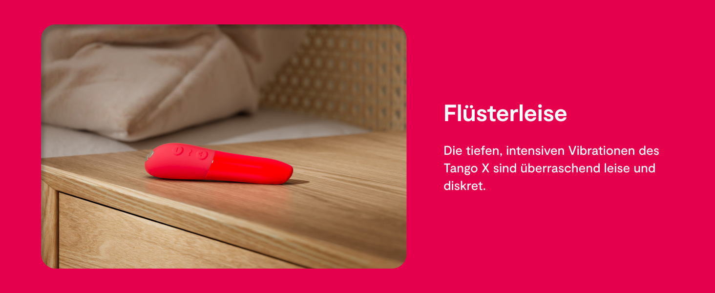 We-Vibe Tango X Bullet Вібратор для жінок, 8 режимів, водонепроникний, блакитний (Вишнево-червоний)