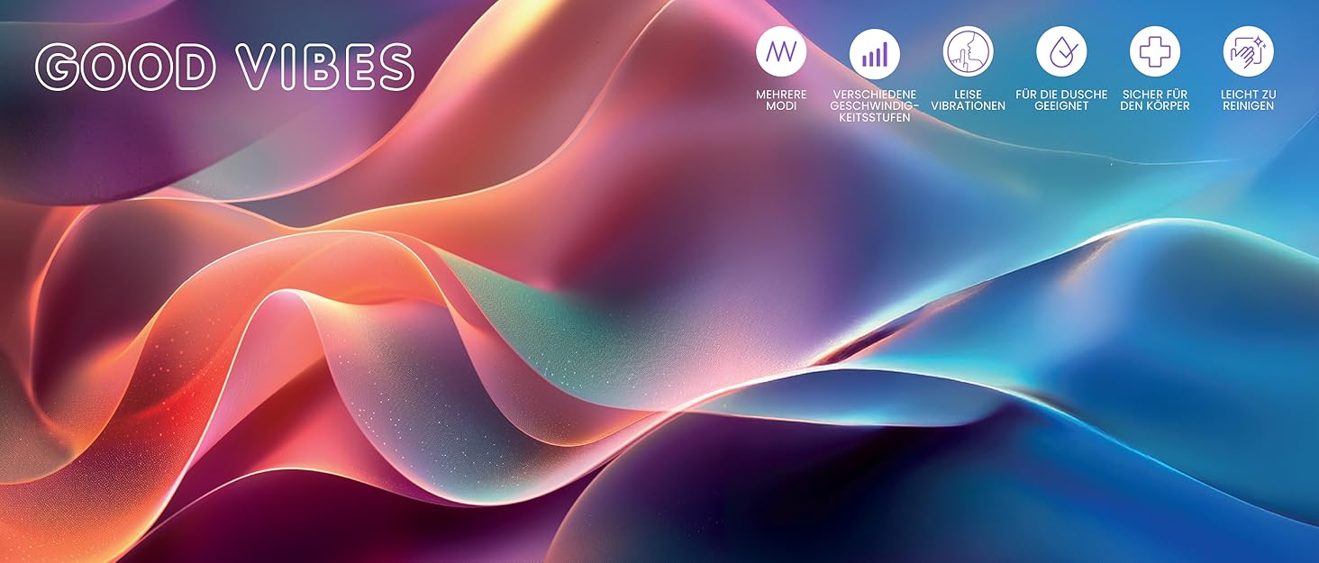 Вібратор-аналізатор Rosen від Oliver James - 10 режимів, водонепроникний, USB-зарядка (фіалковий)