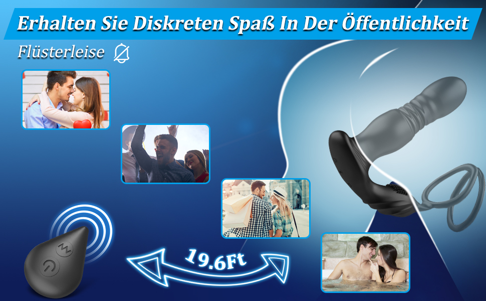 3-в-1 вібратори для анал, масажер простати для чоловіків, секс-іграшки для жінок з 10 режимами вібрації та телескопічною конструкцією