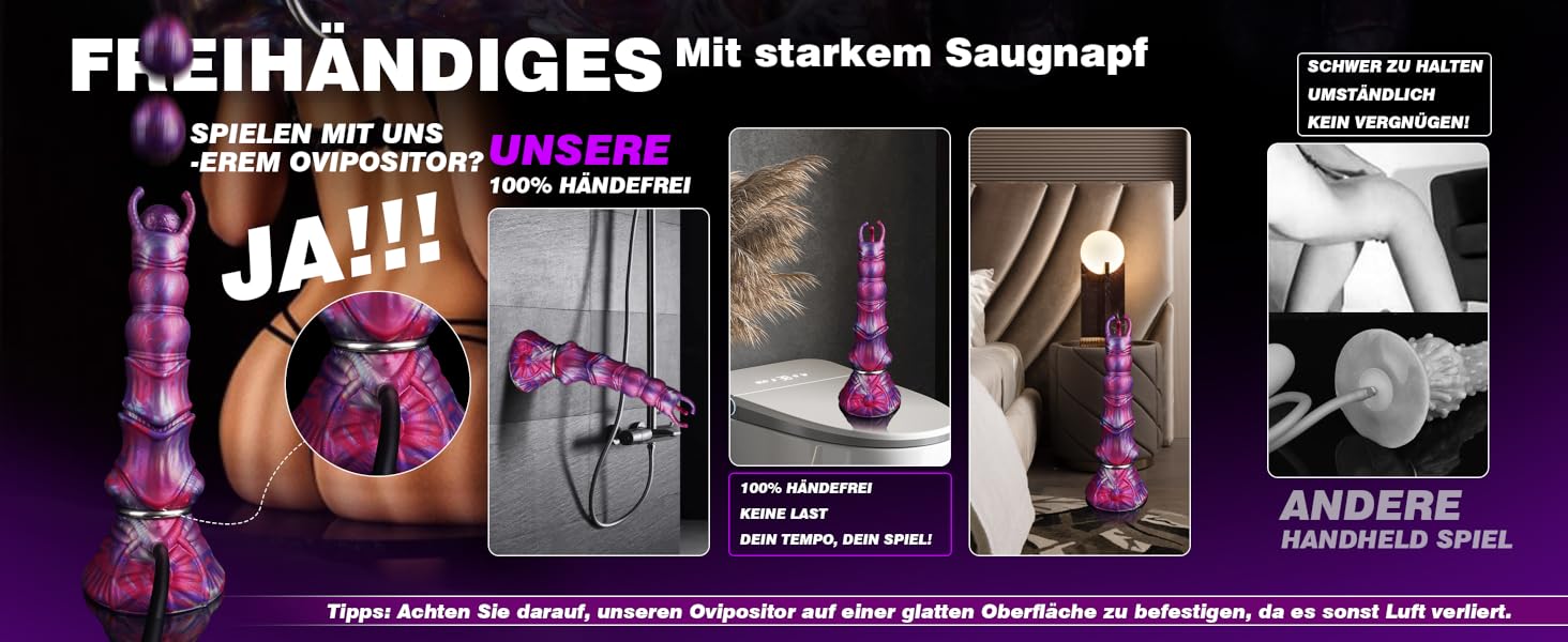 Анальний плагін Dilo Monster XXL з 4 силіконовими яйцями, 27 см - BDSM іграшки для пар