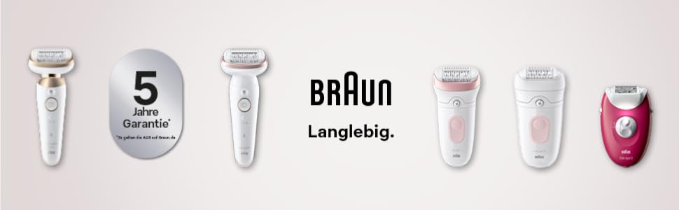 Епілятор Braun Silk-épil 5 (5-060) для жінок, водонепроникний пристрій для тривалої депіляції з тримером, пілінговою насадкою та бритвою, білий/рожевий