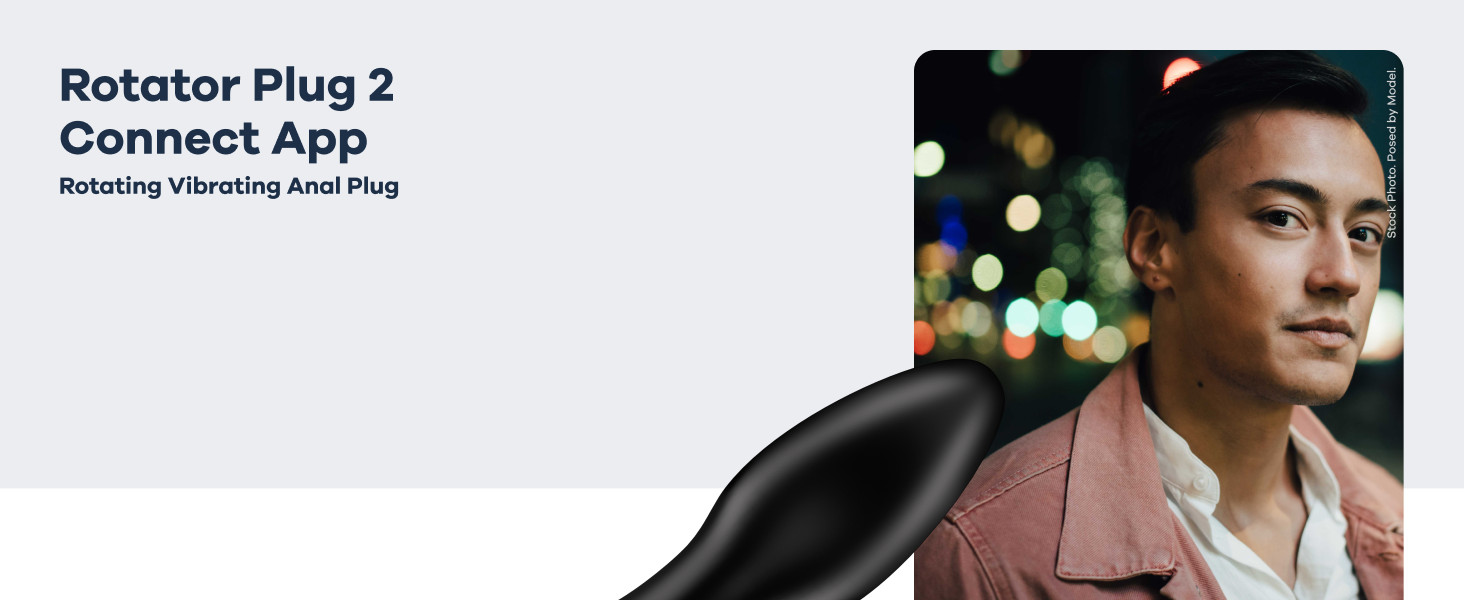 Satisfyer Rotator Plug 2 Connect App Bluetooth: вібратор для анусу з ротаційними кульками | Водонепроникний (IPX7) | 12,5 см | Чорний