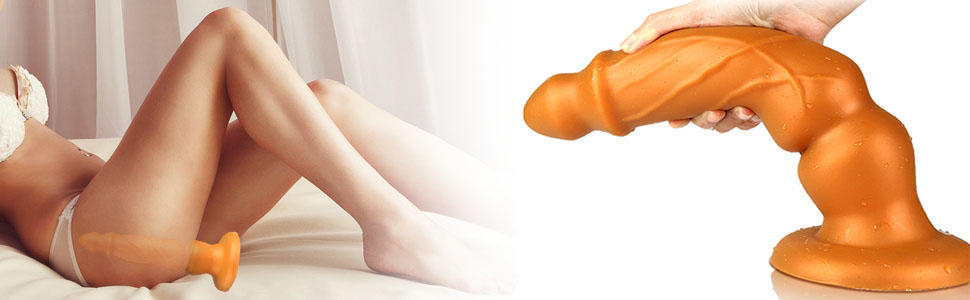 Анальний пробка з виступом, 22 см, рідке силікон, класичний ділдо з потужним присоском, гнучкий, для жінок, пар, чоловіків, Roluck (M)