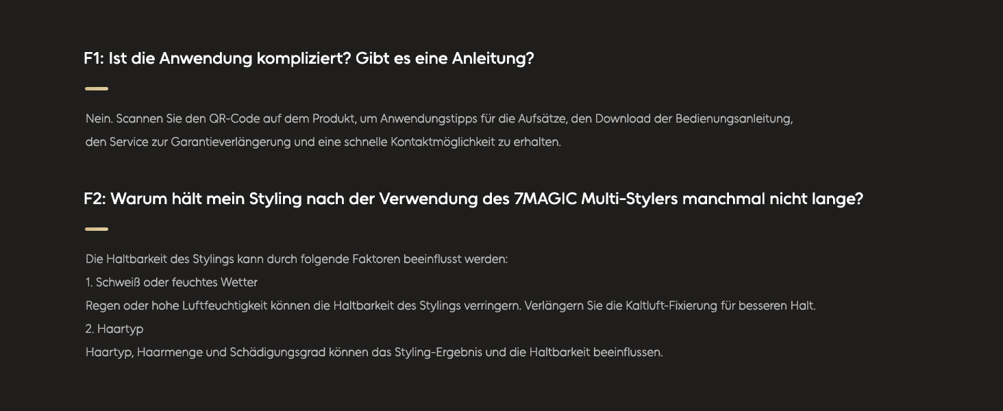 Мультистайлер 6 в 1 7MAGIC Airstyler: іонний фен, автоматичний стайлер для локонів та щітка для вирівнювання волосся, ефект Коанда, колір Champagne Gold