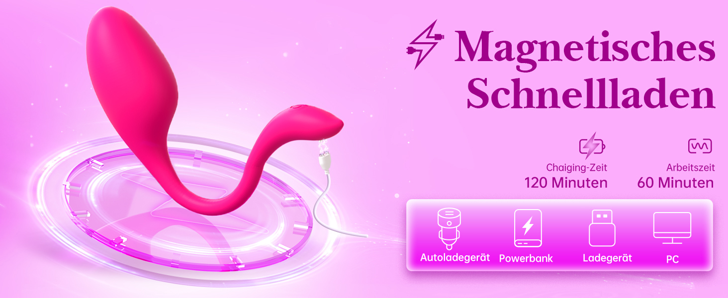 Вібратор для жінок та пар з 9 режимами, керування через додаток, рожевий, універсальний розмір