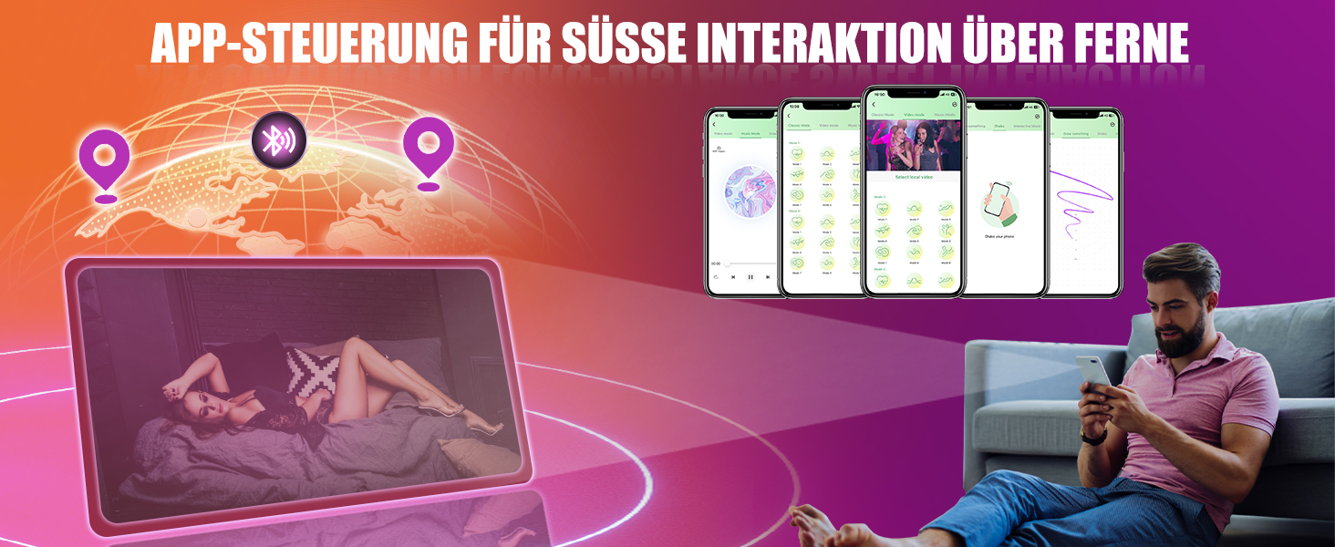 Вібратор для анусу з 9 режимами вібрації, стимулятор простати, для чоловіків та жінок (середній). Сердечко-підставка.