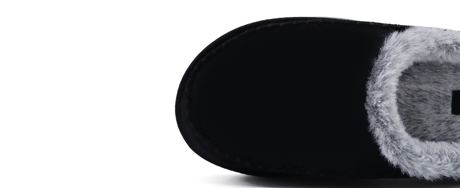 Чоловічі домашні капці KuaiLu з ефектом пам'яті (Memory Foam), м'які плюшеві тапочки відкритого типу, коричневі, розмір 42 EU