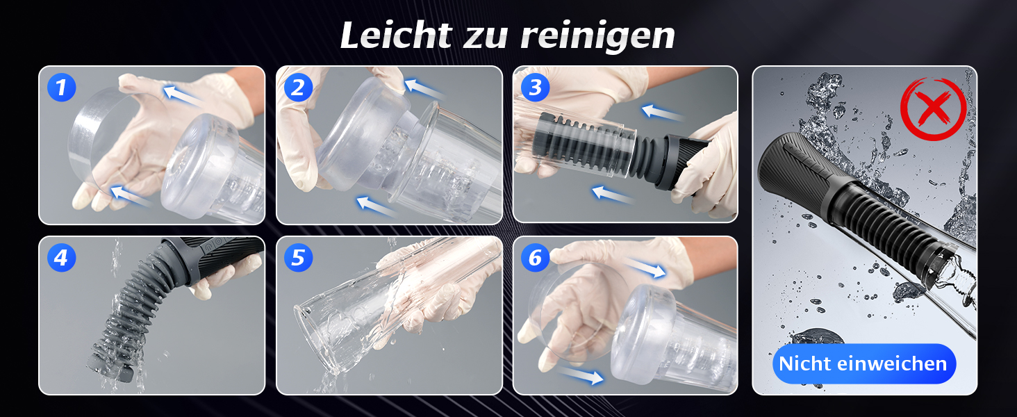 Електричний секс-іграшка для чоловіків Gobeken: вібрація, вакуум, керування через додаток, мастурбатор, пеніспампуватор, 2 лінійки