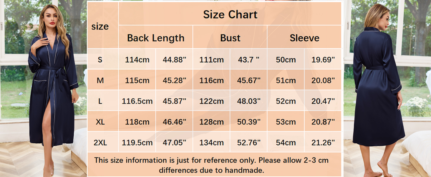 Жіночий атласний халат довгий, баняк, кімоно, легкий, весільний, м'який, для вечірки, нічна сорочка, V-подібний виріз, S-XXL, XL, світло-рожевий