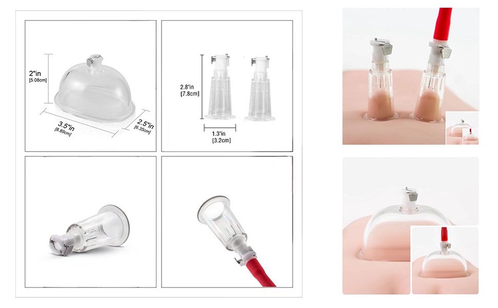 Набір для стимуляції статевих органів для жінок: вакуумний насос, кліторальний насос, вагінальний насос, стимулятор