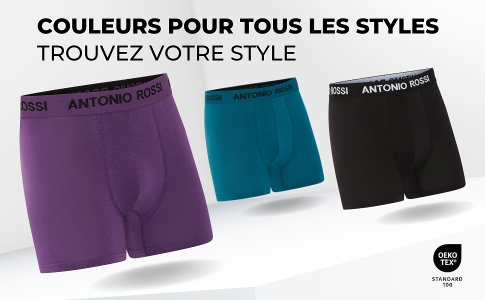 Боксери чоловічі Antonio Rossi 12 шт. в упаковці - чоловічі боксери-хіпстери, еластичний пояс, чорний, сірий, білий (4XL, чорний, синій, сірий, зелений)