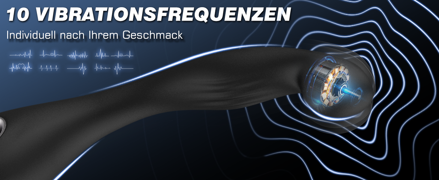 Вібратор анал для чоловіків та жінок з 10 режимами, комплект для сексуальних ігор, стимуляція простати