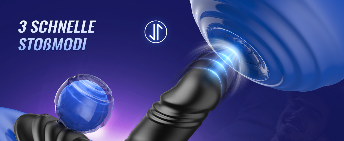 Анальний вібратор-масажер з силікону з 9 режимів вібрації та стимуляції простати, анусу та вагіни. Іграшка для дорослих для чоловіків та жінок