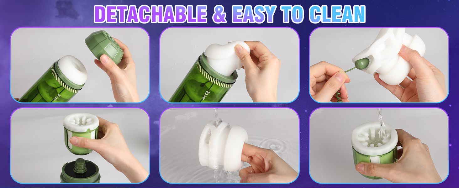 Електричний стакан для мастурбації з 8 обертовими, телескопічною функцією та 5 режимами вібрації. Іграшки для чоловіків, набори вібраторів для мастурбації.