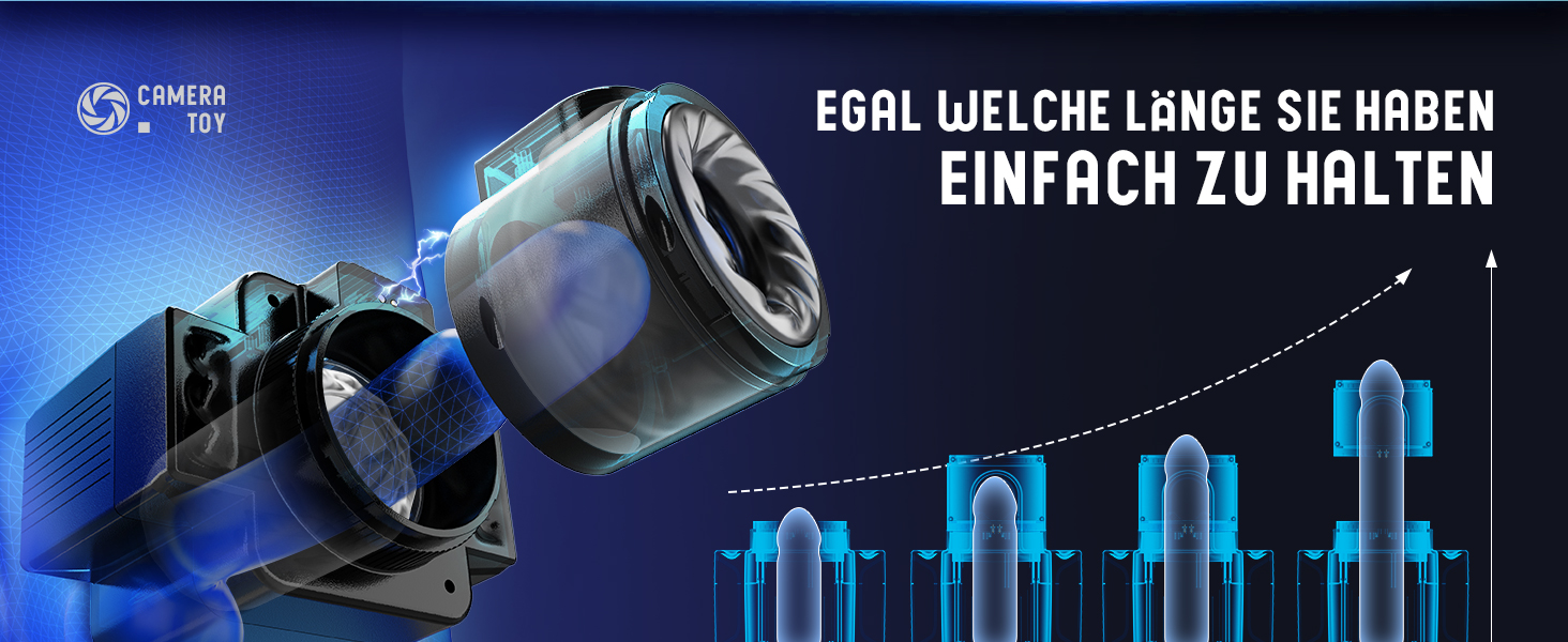 Електричний мастурбатор для чоловіків з 7 телескопічними та обертовими функціями, 7 режимів вібрації, компактний мастурбатор для соло-ігри