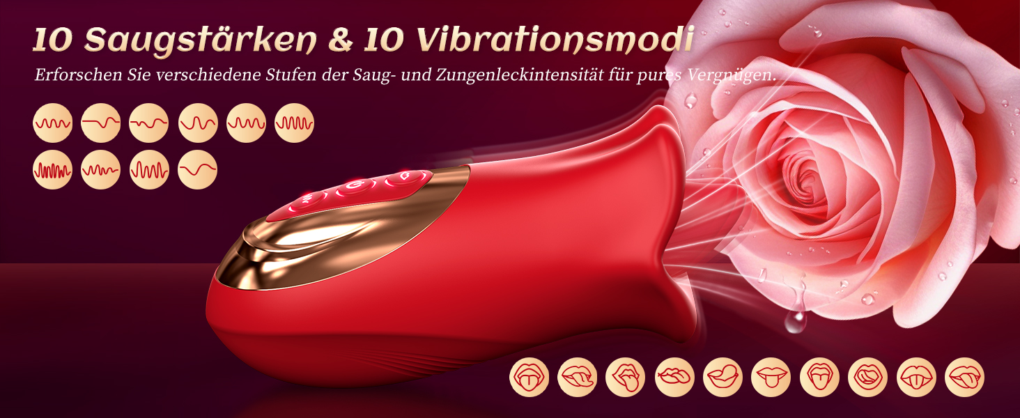 Вібратор для жінок: 10 режимів, 10 рівнів інтенсивності, стимулятор клітора та сосків, іграшка для пар