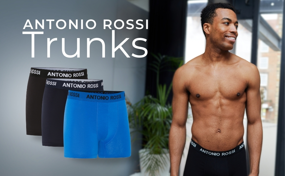 Боксери чоловічі Antonio Rossi 12 шт. в упаковці - чоловічі боксери-хіпстери, еластичний пояс, чорний, сірий, білий (4XL, чорний, синій, сірий, зелений)
