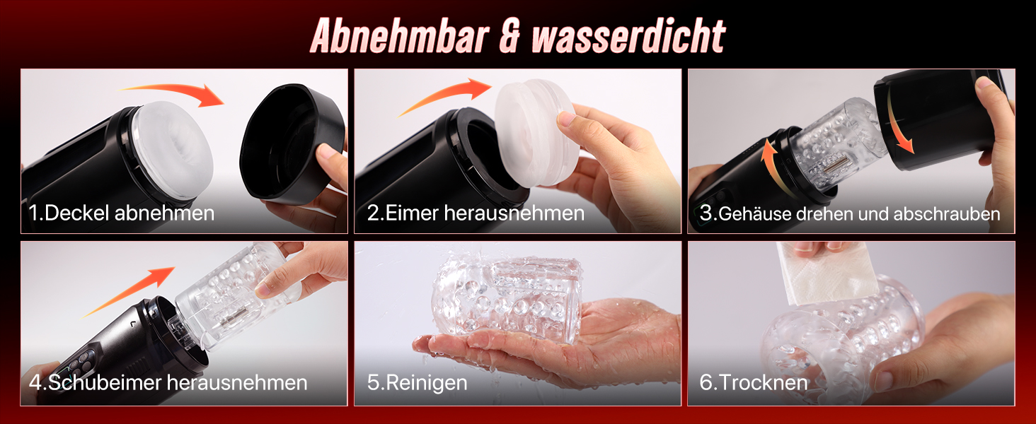 Мастурбатор для чоловіків KI-Interaktion з 7 режимами вібрації, ротацією та імітацією язика - секс-іграшка