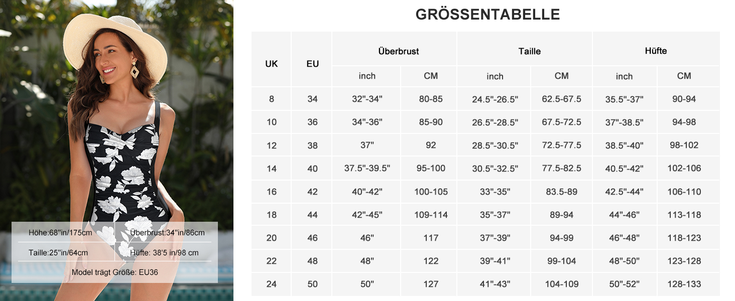 Чорний купальник для жінок з високою талією, push-up, великі розміри, модель monokini з рюшами, витончений дизайн