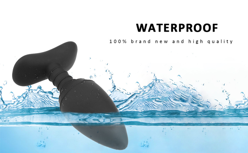 Jpscor Elektro Shock Silikon Анаlvibrator з 10 режимів вібрації та електричною стимуляцією, з пультом дистанційного керування. Іграшка для дорослих для чоловіків та жінок.