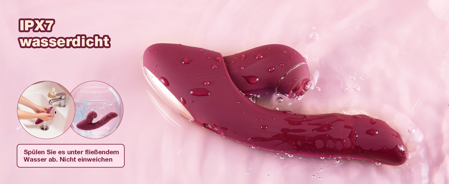 Вібратор для жінок 5-в-1 з керуванням через додаток, стимуляція G-точки та клітора, 7 режимів, нагрів до 42°C, комплект