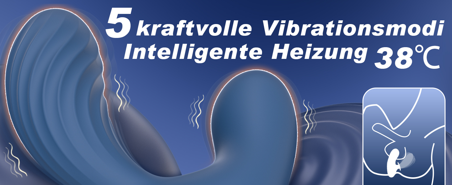 Анальний плагін SVAKOM VICK NEO 3 в 1 для чоловіків: 6 вібрацій, 5 інтенсивностей, нагрів до 38°C, стимуляція простати, керування через додаток