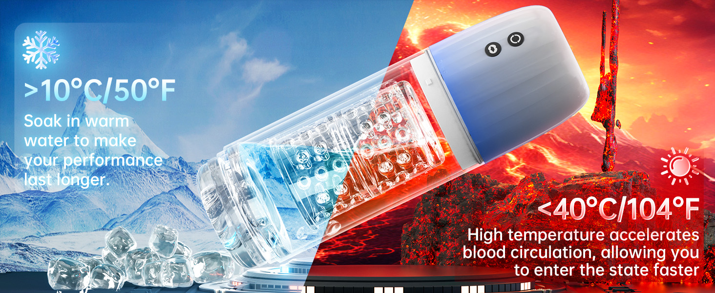 Електричний секс-іграшка для чоловіків з 7 режимами всмоктування та 7 режимами обертання, реалістична вагінальна текстура, IPX7, синій