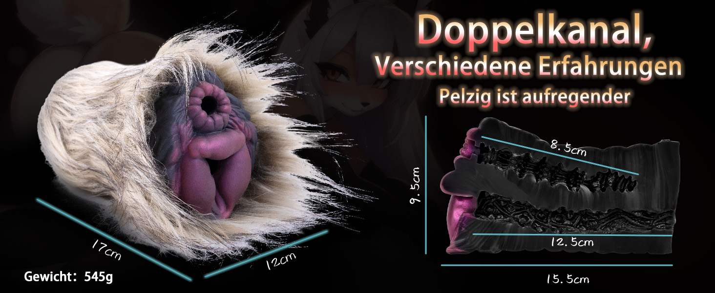 Реалістичний силіконовий мастурбатор-чаша з 3D-вагіною та анальним отвором 2 в 1 для чоловіків