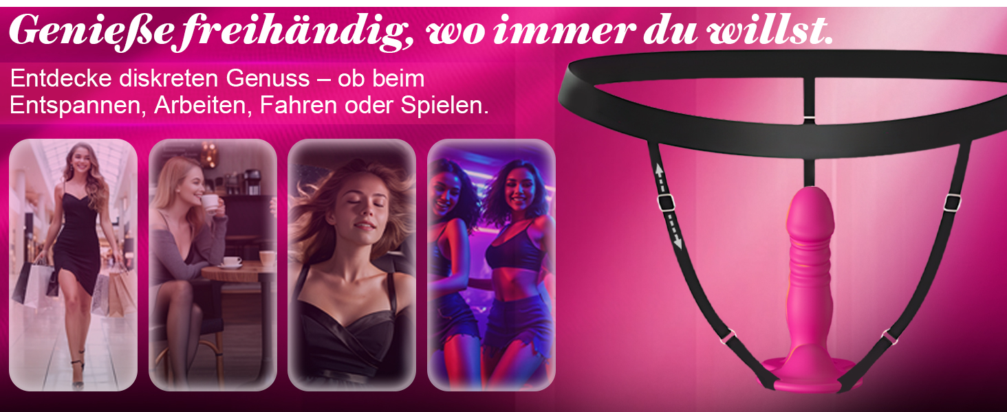 Вібраційний дildo на сидіння для жінок з функцією удару та тертя, секс-іграшка для жінок та пар, дildo-накладка G-point з пультом дистанційного керування, BDSM-масажер