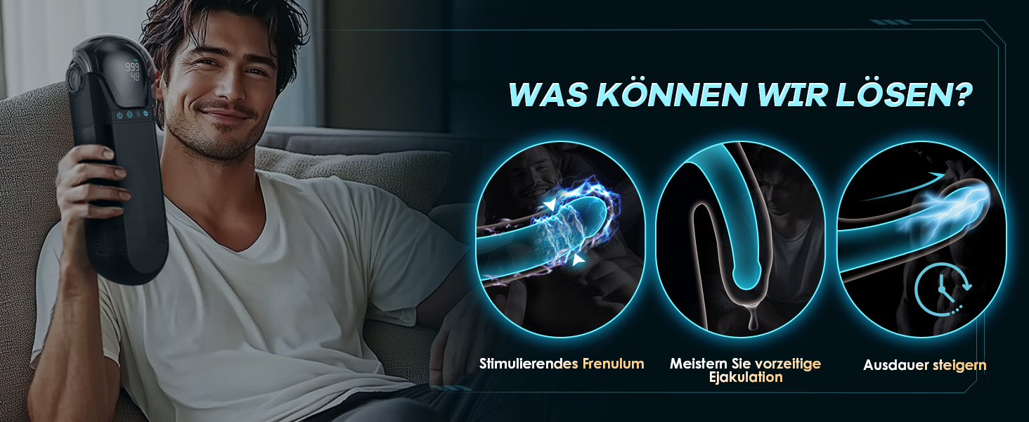 PRONFANS Мастурбатор для чоловіків з 9 режимами вібрації та стимуляції, 3D реалістична жіноча імітація, пеніс-насос, іграшка для дорослих