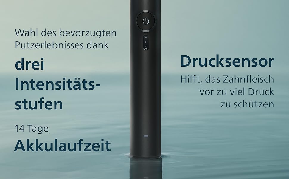 Електрична сонічна зубна щітка Philips Sonicare 3100 HX3675/15, з контролем натискання та таймером, набір 2 шт (Sugar Rose та Чорна) з дорожніми футлярами