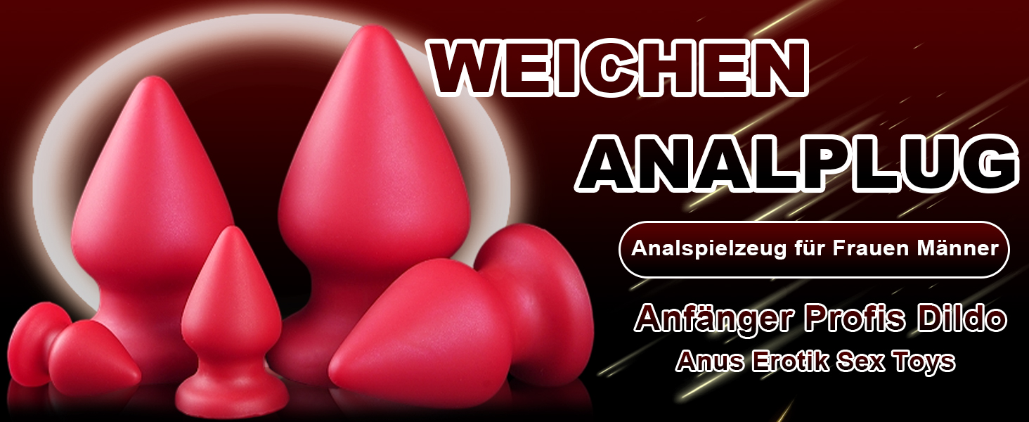 Анальний плагін NAIXBTY з силікону, XL, з присоскою для масажу G-точки та простати. Іграшки для дорослих для жінок та чоловіків