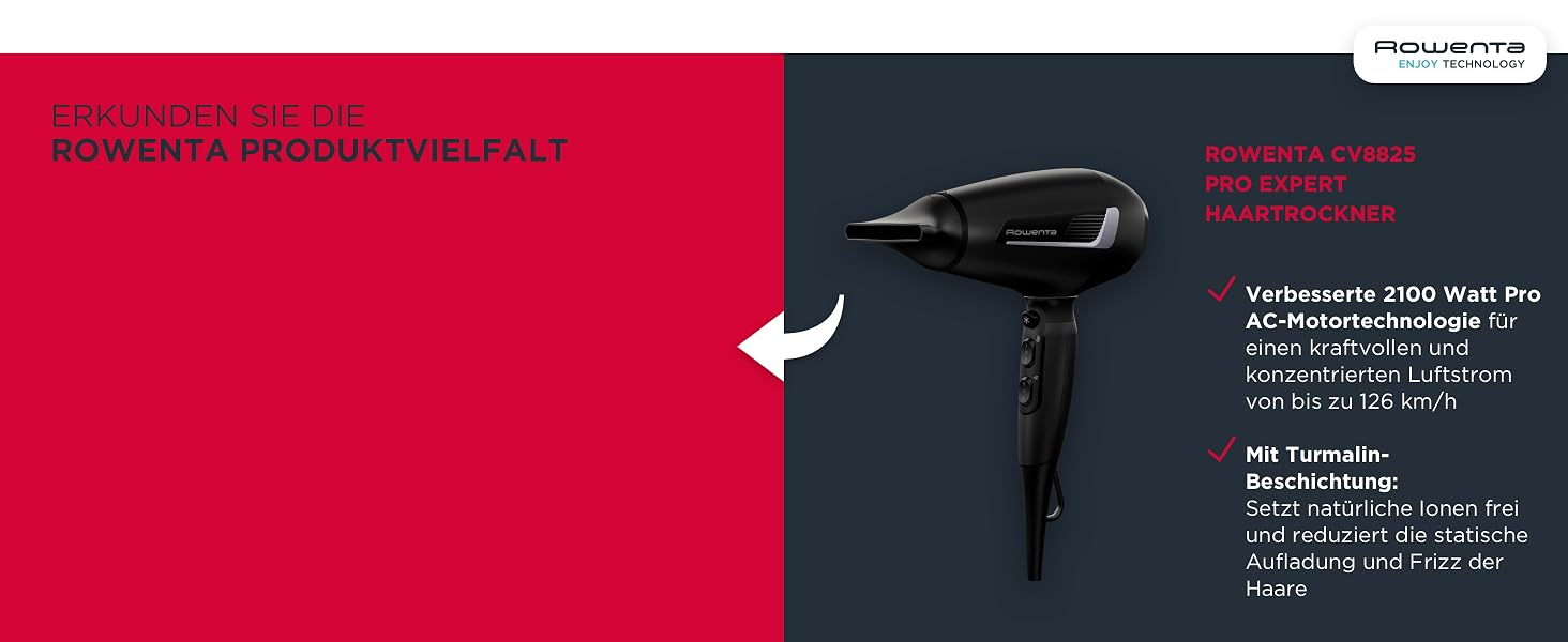 Випрямляч для волосся Rowenta x Karl Lagerfeld SF467L K/Pro Stylist з кератиновим покриттям Glow, іонізацією та вбудованим гребінцем, 140-210°C, чорний/червоний
