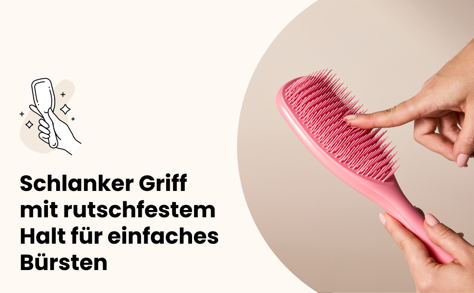Щітка для волосся Tangle Teezer The Ultimate Detangler для вологого та сухого волосся, розплутувач для густого, кучерявого та довгого волосся, Runway Pink