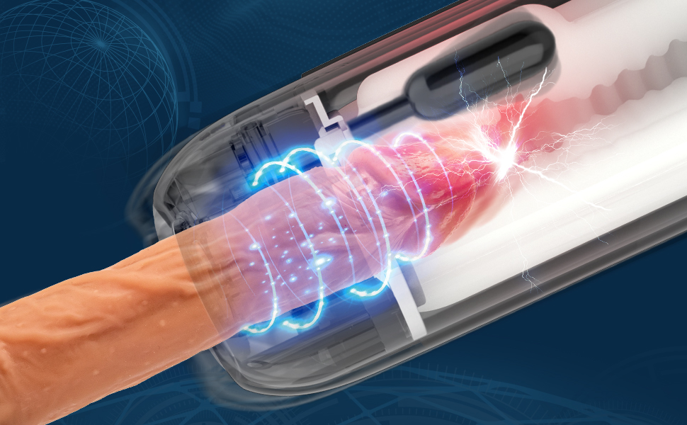 Електричний мастурбатор SVAKOM SAM NEO з керуванням через додаток, 5 режимів вібрації та 5 режимів всмоктування, секс-іграшка для чоловіків, мастурбатор з 3D-вагіною, XXL