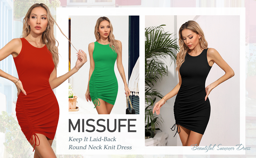 Сукня жіноча Missufe літня облягаюча на бретелях чорна S