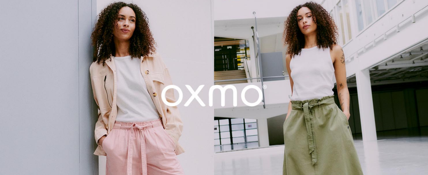 Жіночий в'язаний светр-тройєр OXMO OXPhilicita, груба в'язка, 100% бавовна, Regular fit, колір Dune, розмір L