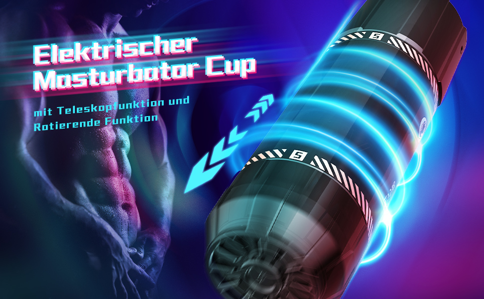 Електричний секс-іграшка для чоловіків: вібраційний статевий мультик з 3D-вагіною, чорний, XXL