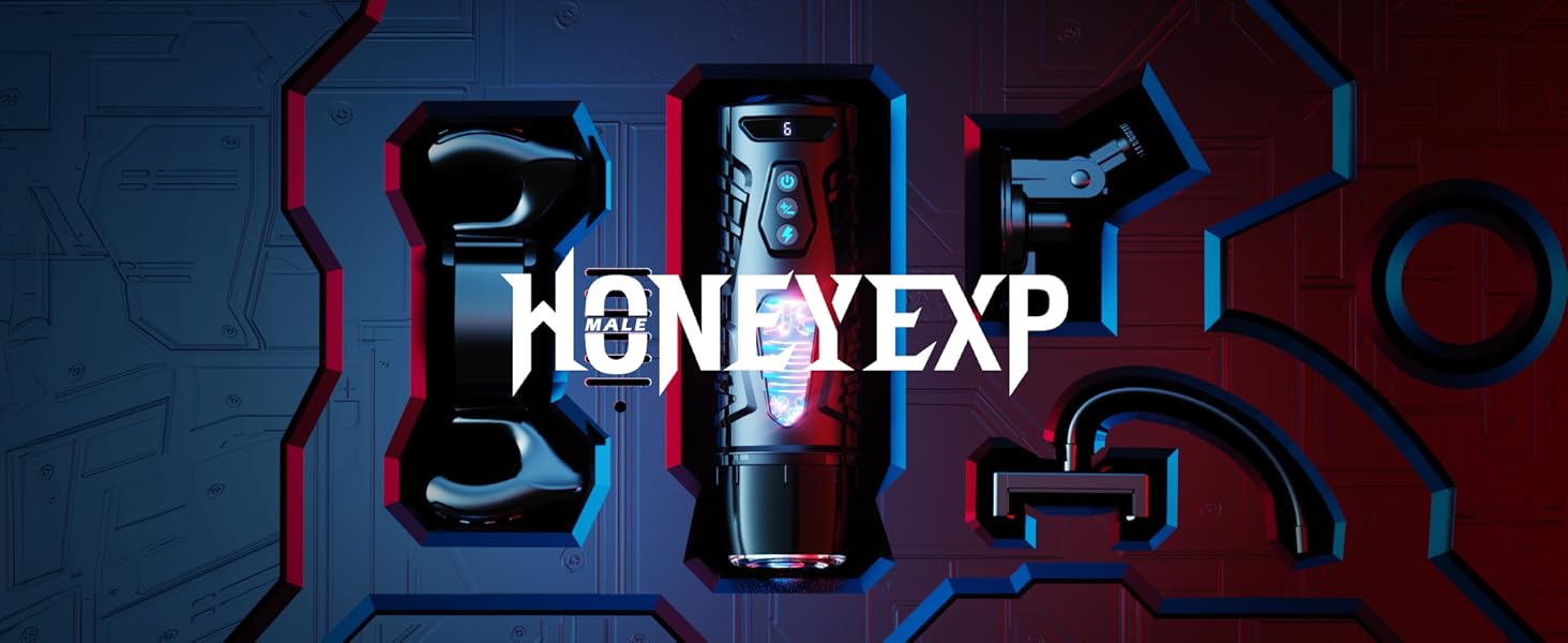 Електричний мастурбатор для чоловіків з 6 режимами та 5 швидкостями, вібраційний секс-іграшка (Чорно-білий)