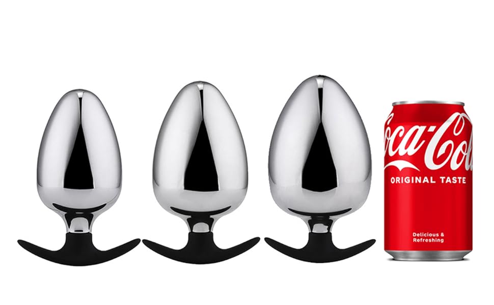 Анальний стимулятор Anapug XX для чоловіків та жінок, нержавіюча сталь, XL - масажер простати, SM секс-іграшка для початківців та досвідчених