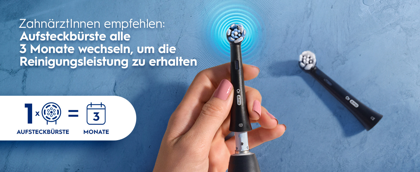Електрична зубна щітка Oral-B iO Series 2 Night Black: 3 режими чищення, насадка та дорожній футляр