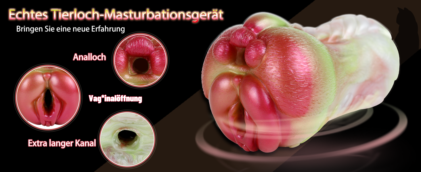 Силіконовий вагінальний мастурбатор Lmgoc Tierserie – реалістичний секс-іграшка для чоловіків, 3D модель, портативна еротика