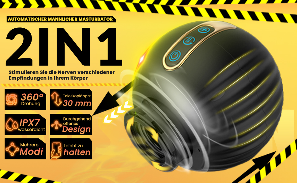 Електричний мастурбатор-чаша YcsLust з 8 режимами ротації та функцією імпульсу, 3D вагіна, для чоловіків, силіконовий секс-іграшка